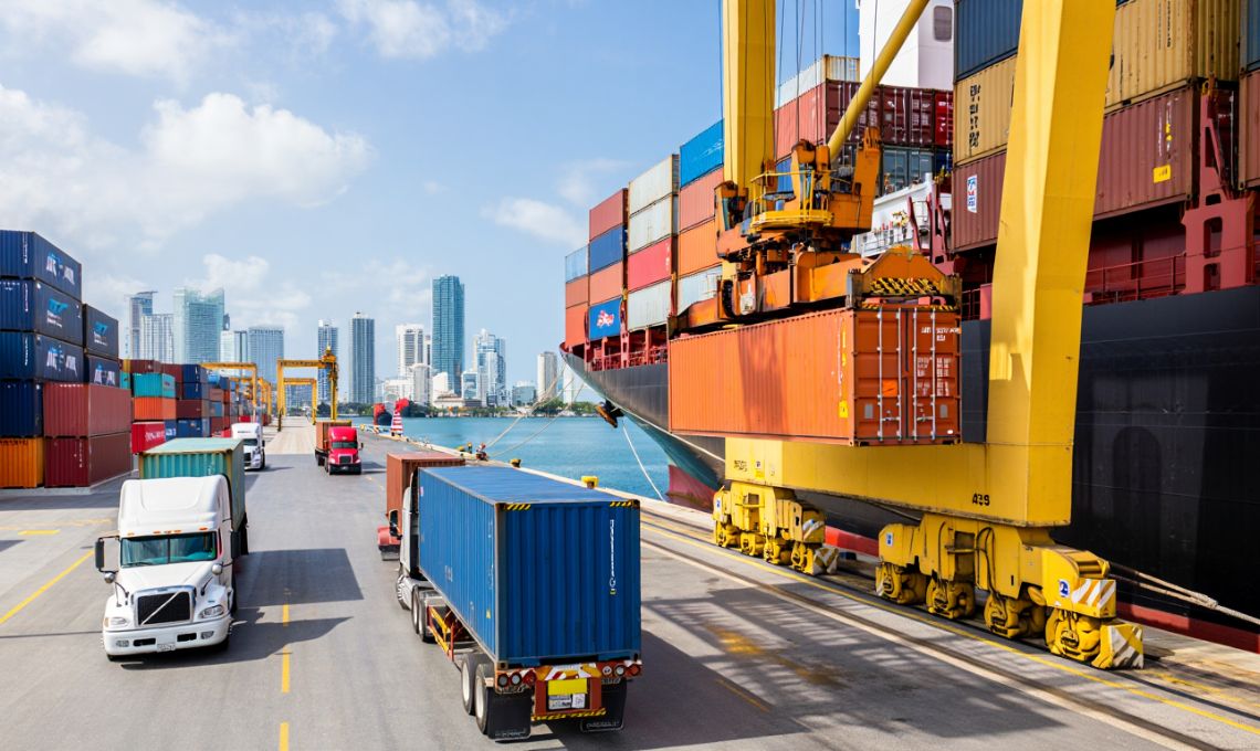 Drayage and storage in Miami